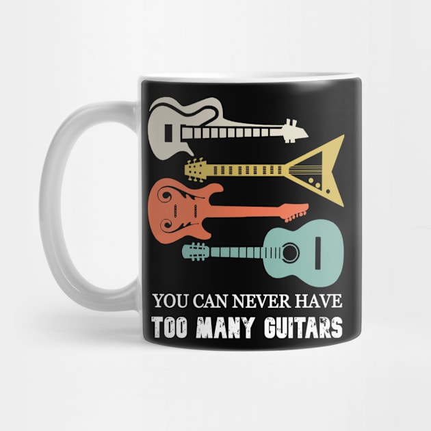 You Can Never Have Too Many Guitars Guitar Player Vintage by mansoury